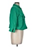 Adrienne Vittadini 100% Polyester Green 3/4 Sleeve Blouse Size M - photo 4