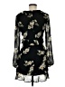 Bardot 100% Polyester Floral Black Cocktail Dress Size 6 - photo 2