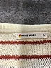Marine Layer Stripes Ivory Pullover Sweater Size L - photo 7