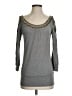 Cache Gray 3/4 Sleeve Top Size XS - photo 1