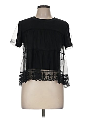 Alice + Olivia Short Sleeve Blouse (view 1)