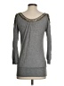 Cache Gray 3/4 Sleeve Top Size XS - photo 2