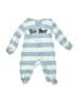 Carter's Stripes Blue Long Sleeve Outfit Size Newborn - photo 1