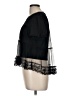 Alice + Olivia 100% Polyester Black Short Sleeve Blouse Size M - photo 5