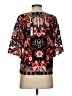 Kobi Halperin 100% Polyester Red 3/4 Sleeve Blouse Size S - photo 2