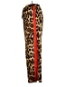 Unbranded 100% Polyester Animal Print Gold Casual Pants Size L - photo 5