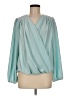 Boston Proper Teal Long Sleeve Blouse Size M - photo 1