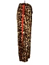 Unbranded 100% Polyester Animal Print Gold Casual Pants Size L - photo 4