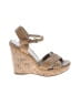Stuart Weitzman Tan Wedges Size 7 1/2 - photo 1