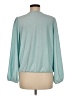 Boston Proper Teal Long Sleeve Blouse Size M - photo 2