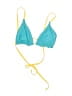 Unbranded Solid Teal Swimsuit Top Size M (estimated) - photo 1