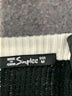 Simplee 100% Acrylic Print Silver Pullover Sweater Size M - photo 7