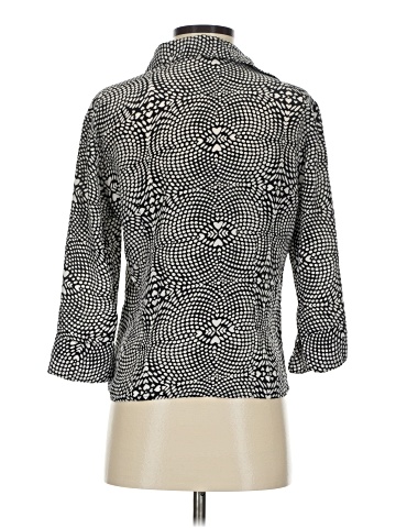 PIANO 3/4 Sleeve Silk Top (view 2)