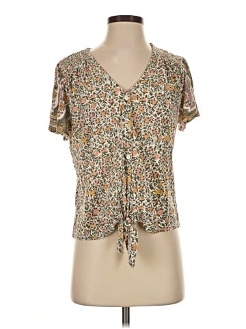 Lucky Brand Short Sleeve Blouse (view 1)