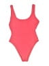 No Boundaries Solid Pink One Piece Swimsuit Size M - photo 1