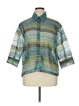 N.Y.P.L. Collection 3/4 Sleeve Blouse