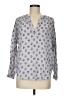 Old Navy Blue Long Sleeve Blouse Size M - photo 1