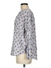 Old Navy Blue Long Sleeve Blouse Size M - photo 5