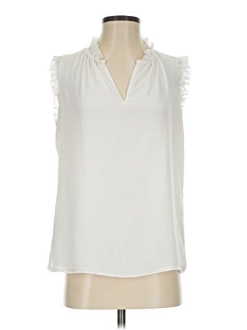 White House Black Market Sleeveless Blouse (view 1)