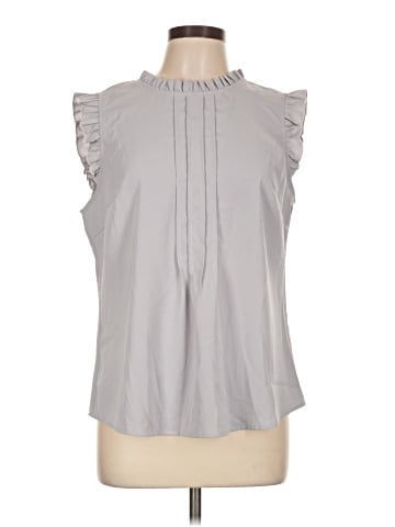 Allegra K Sleeveless Blouse (view 1)