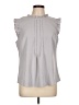 Allegra K Gray Sleeveless Blouse Size L - photo 1