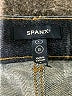SPANX Chevron-herringbone Blue Jeans Size L - photo 7
