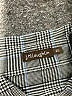 J. McLaughlin Houndstooth Gray Long Sleeve Button-Down Shirt Size XS - photo 7