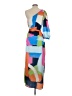 Jade 100% Polyester Color Block Blue Casual Dress Size S - photo 2
