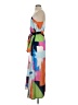 Jade 100% Polyester Color Block Blue Casual Dress Size S - photo 5