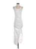 ChicMe Solid White Casual Dress Size S - photo 1