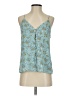 Ann Taylor LOFT 100% Polyester Blue Sleeveless Blouse Size S - photo 1