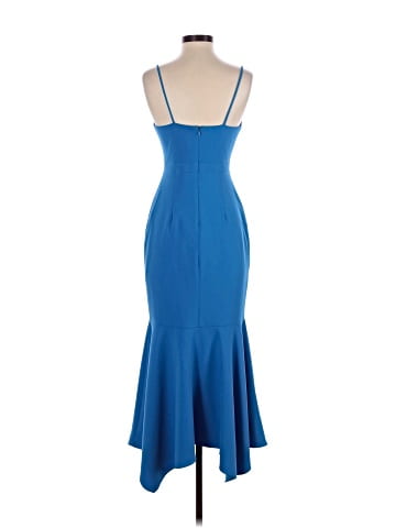 Aqua Cocktail Dress (view 2)