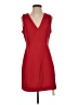 Commense Solid Red Casual Dress Size S - photo 1