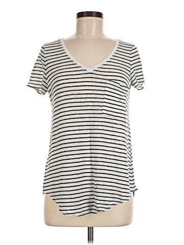 Mossimo Short Sleeve Henley (view 1)