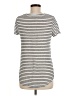 Mossimo Stripes Ivory Short Sleeve Henley Size M - photo 2