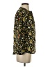 J.Crew 100% Cotton Floral Green Long Sleeve Blouse Size 0 - photo 4