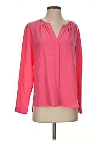 Ecru Long Sleeve Blouse (view 1)