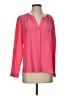 Ecru Color Block Pink Long Sleeve Blouse Size S - photo 1