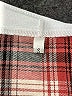 Unbranded 100% Polyester Plaid Red Long Sleeve Blouse Size S - photo 7