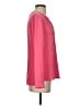 Ecru Color Block Pink Long Sleeve Blouse Size S - photo 4