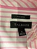 Talbots Stripes Pink Long Sleeve Blouse Size 2 - photo 7