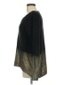 Moth 100% Acrylic Metallic Black Pullover Sweater Size M - photo 5