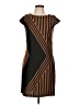 Roz & Ali Graphic Brown Cocktail Dress Size 10 - photo 1
