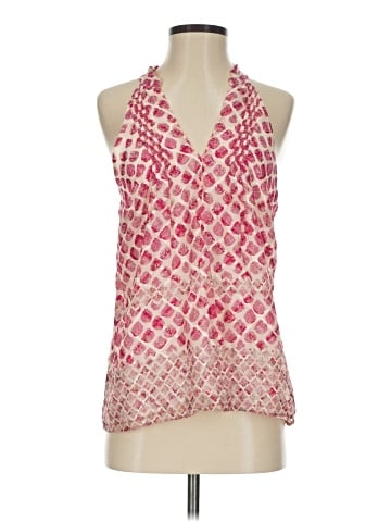 HD in Paris Sleeveless Silk Top (view 1)