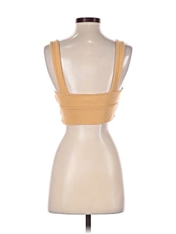 Madewell Cutout Knot-Front Crop Tank Top (view 2)