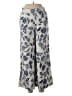 Ella Moss Print Blue Casual Pants Size S - photo 1