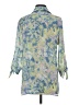Ruby Rd. Tropical Green 3/4 Sleeve Button-Down Shirt Size S - photo 2