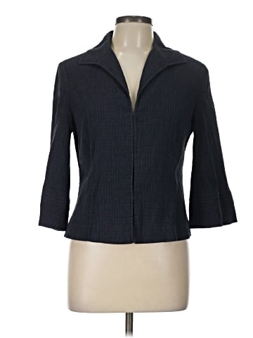 Lafayette 148 New York 3/4 Sleeve Button-Down Shirt (view 1)