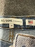 RE/DONE Hearts Blue Jeans Size 28 waist - photo 7