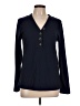 Ann Taylor LOFT Blue Long Sleeve Top Size L - photo 1